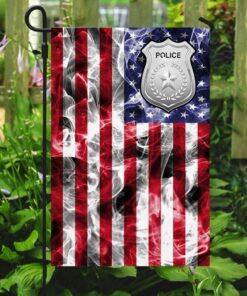 police american u.s. flag 7164