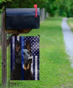 police dog. german shepherd flag thb2220f 6318