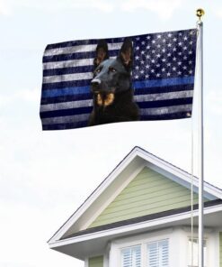 police dog. k9. the thin blue line flag thb2220gf 6431