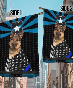 police dog thin blue line german shepherd flag trl1120f 6819