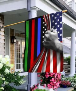 Police Military and Fire Thin Line American Flag QNN536F