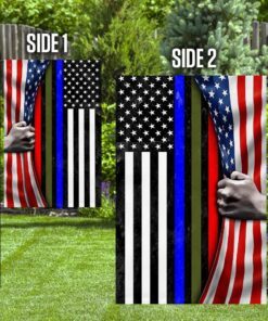police military and fire thin line usa flag 4113