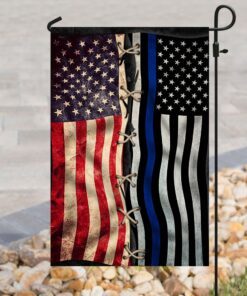 police thin blue line american flag 5591