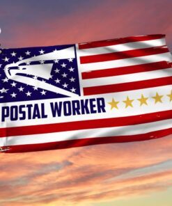 Postal Worker American Grommet Flag TQN272GF