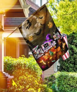 postal worker halloween flag 5513