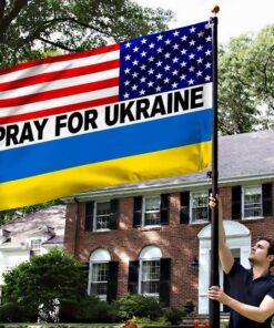 pray for ukraine american grommet flag qnn831gf 3104