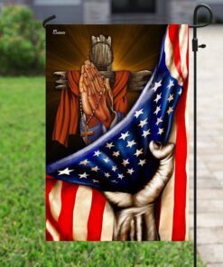 praying hands faith hope flag 2827
