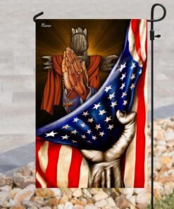 praying hands faith hope flag 8708