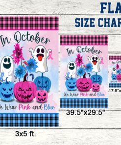 pregnancy and infant loss remembrance day flag in october we wear pink and blue lnt540fv2 4720