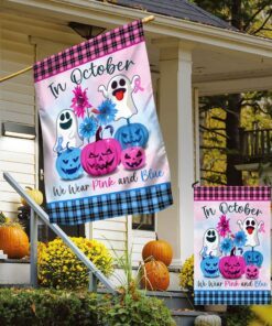 pregnancy and infant loss remembrance day flag in october we wear pink and blue lnt540fv2 5214