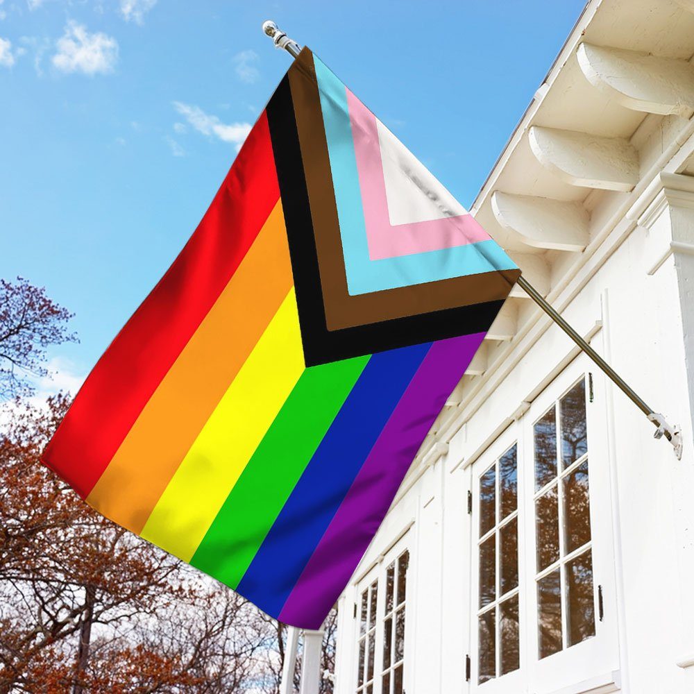 Pride Progress LGBT, Transgender Lesbian Gay Pride, LGBTQ Community Flag QNK840F - Image 3