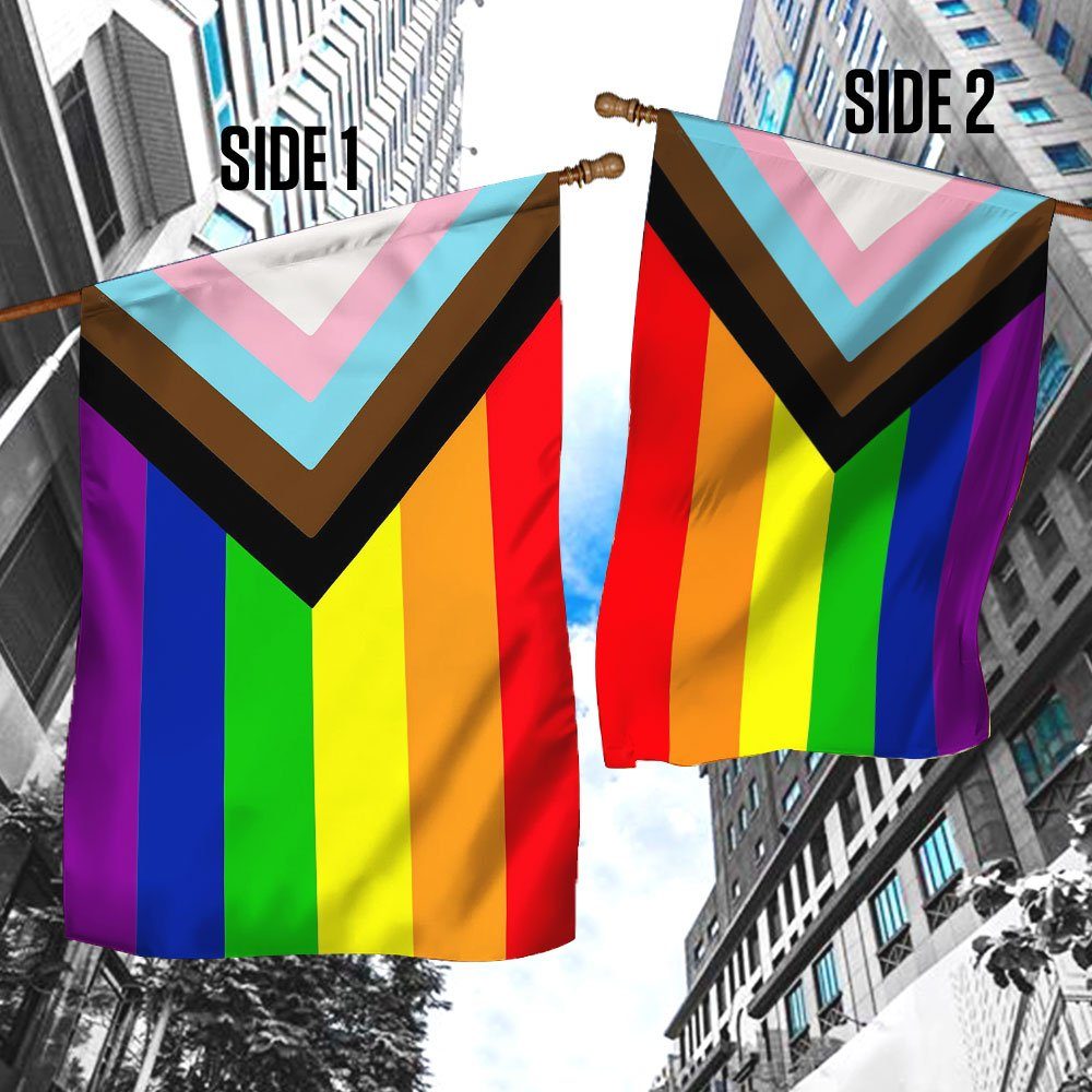 Pride Progress LGBT, Transgender Lesbian Gay Pride, LGBTQ Community Flag QNK840F - Image 4