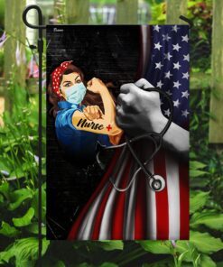 proud american nurse flag 2432