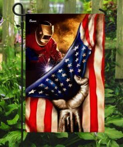proud american welder flag 2784