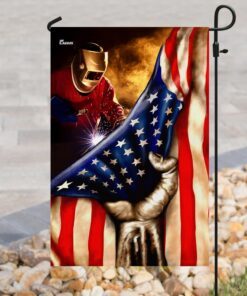 proud american welder flag 4532