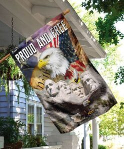 proud and free flag 3425