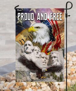 proud and free flag 7980