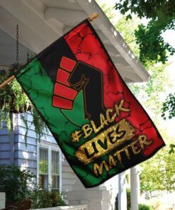 proud black lives matter flag 2851
