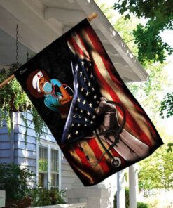 proud black nurse flag 3051