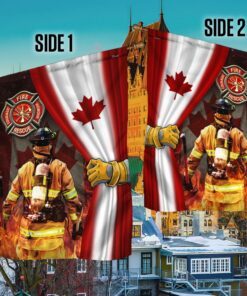 proud canadian firefighter flag lha1952f 3016