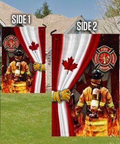 proud canadian firefighter flag lha1952f 3288
