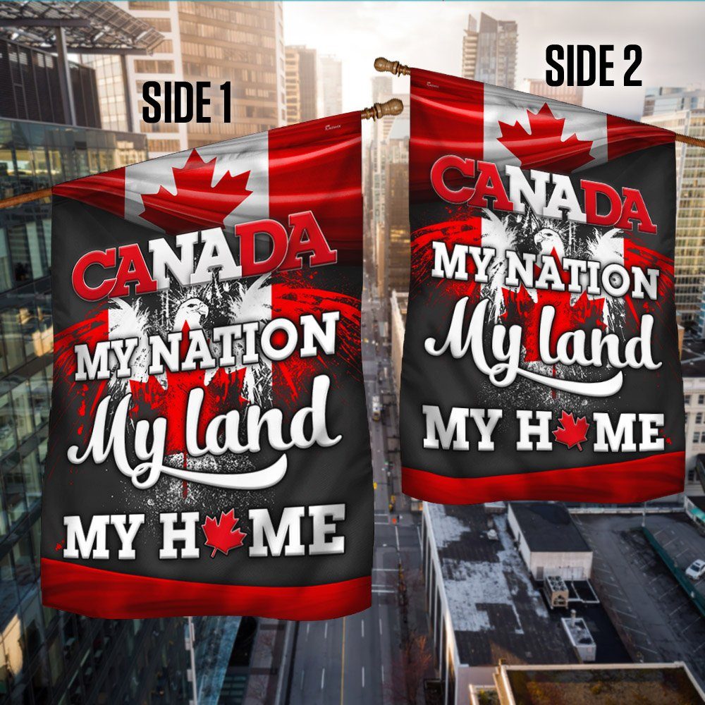 Proud Canadian Flag Canada My Nation My Land My Home MLH2230F - Image 3