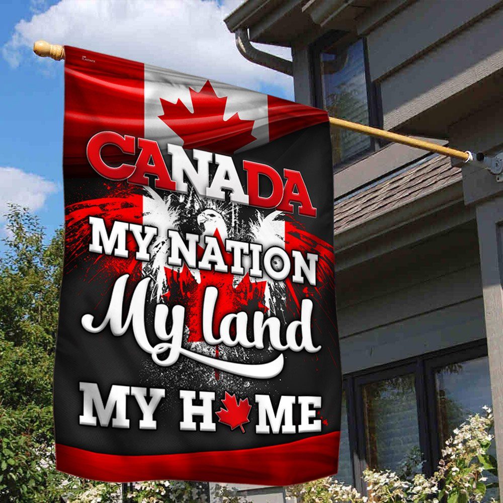 Proud Canadian Flag Canada My Nation My Land My Home MLH2230F - Image 2