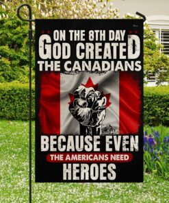 proud canadian flag god created the canadians lha2067f 7511