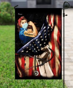 Proud Caregiver Flag