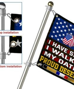 proud desert storm veterans grommet flag, gulf war veterans, i walked the walk flag qnn532gfv1 6122