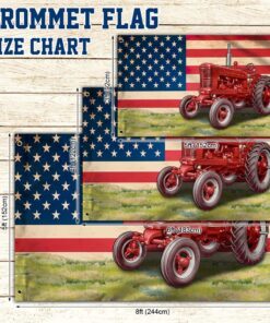 proud farmer tractor farm life grommet flag tqn199gf 1695
