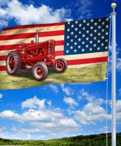 proud farmer tractor farm life grommet flag tqn199gf 8254
