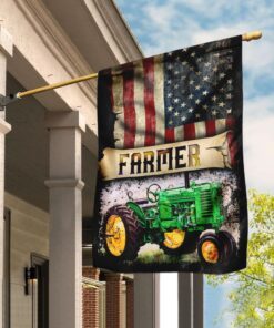 Proud Farmer Tractor Flag QNK270F