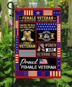 proud female veteran flag 3416