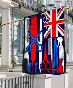 Proud Hair Stylist Flag Hairdresser Barber Australia QNN587F
