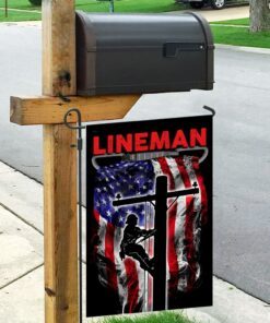 proud lineman flag 3977