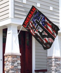 proud lineman flag 6028