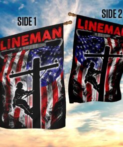 proud lineman flag 8479