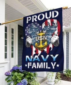 Proud Navy Family Flag DDH2874Fv1