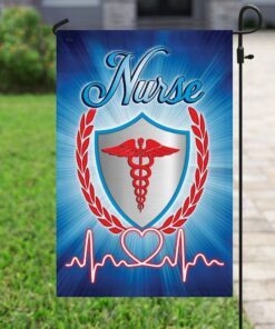 proud nurse american flag 5102
