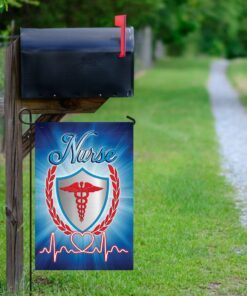 proud nurse american flag 5829