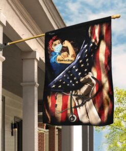 proud registered nurse flag 4995