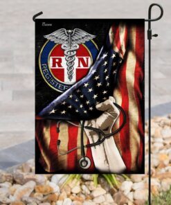 proud registered nurse flag 5922