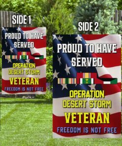 proud to have served desert storm veteran flag mlh1679f 3273