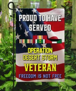 proud to have served desert storm veteran flag mlh1679f 8308