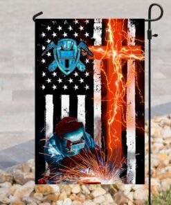proud welder flag 1349