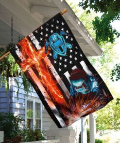 proud welder flag 2343