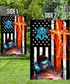 proud welder flag 5787