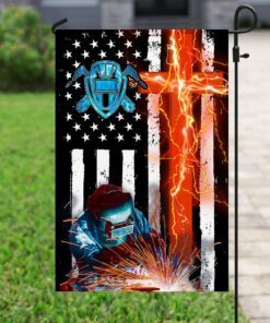 proud welder flag 7131