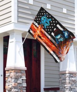 proud welder flag 8615
